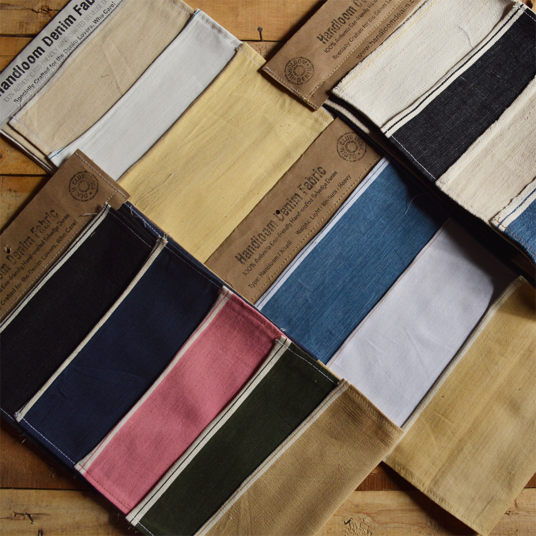 Eco-friendly Denim Fabric Sample Kit